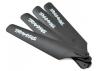 Traxxas Rotor blade set upper lower (black) (4)