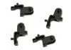 Traxxas Rotor blade grips (black) (4)