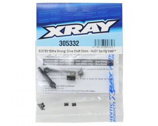 XRay ECS Es (Extra Strong) Drive Shaft 52mm - Hudy Spring Steel - Set