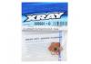 XRay Lightweight Drive Flange With One-Way Bearing - Aluminium 7075 T6 - Orange