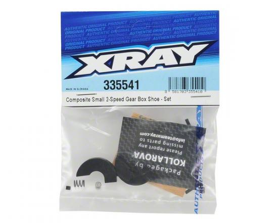 XRay Composite Small 2-Speed Gear Box Shoe - Set
