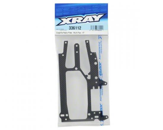 XRay Graphite Radio Plate - Multi-Flex - V7