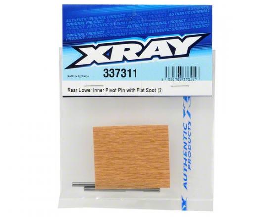 XRay Rear Lower Inner Pivot Pin With Flat Spot (2)
