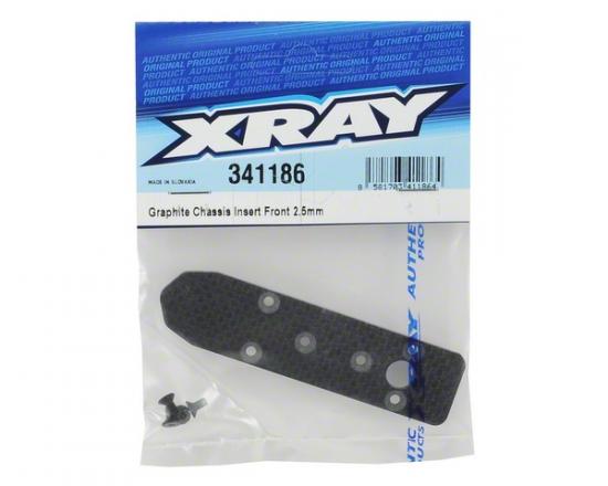 XRay Graphite Chassis Cover Front