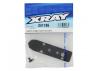 XRay Graphite Chassis Cover Front