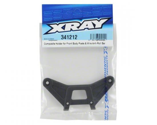XRay Composite Holder For Front Body Posts + Wire Anti-Roll Bar