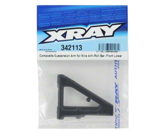 XRay Composite Suspension Arm For Wire Anti-Roll Bar - Front Lower
