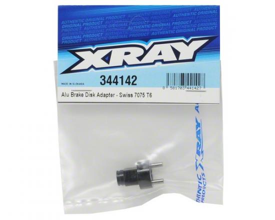 XRay Brake Disk Adapter - Black - Swiss 7075 T6