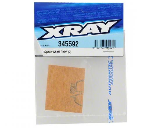 XRay Aluminium 2-Speed Shaft Shim (2)