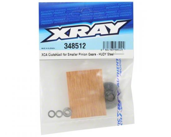 XRay Xca Clutchbell For Smaller Pinion Gears - Hudy Steel