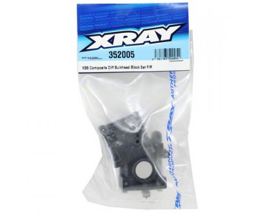 XRay XB8 Diff Bulkhead Block Set Front/Rear