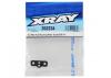 XRay XB8 Aluminium Rear Hub Mounting Plate - Swiss 7075 T6
