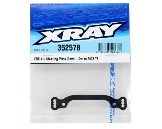 XRay XB8 Aluminium Steering Plate - Swiss 7075 T6