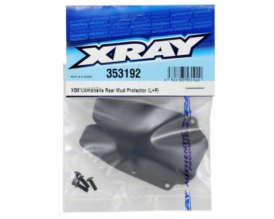XRay XB8 Composite Rear Mud Protector (L+R)