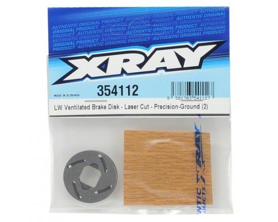 XRay Lightweight Ventilated Brake Disk - Laser Cut - Precision-Ground (2)