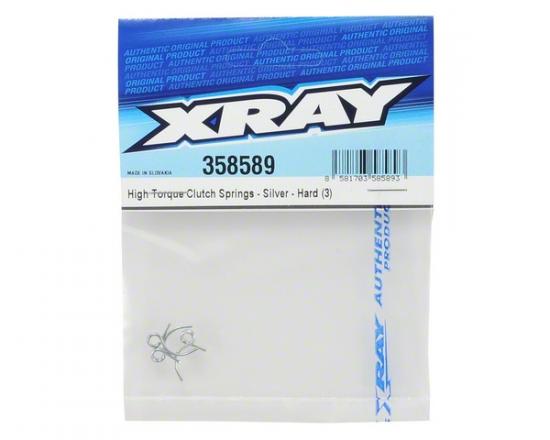 XRay High Torque Clutch Springs - Silver - Hard (3)