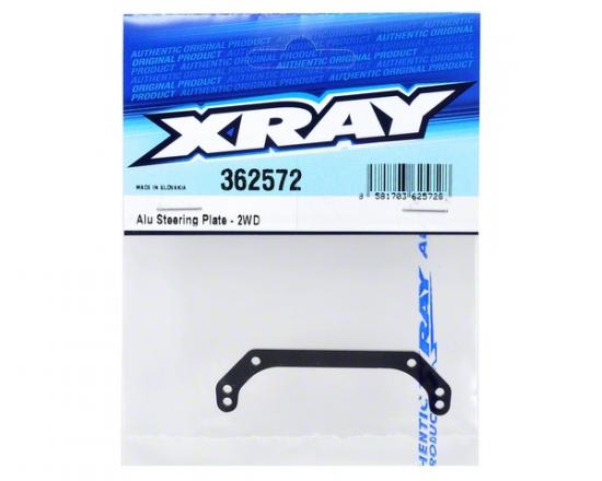 XRay Aluminium Steering Plate - 2WD