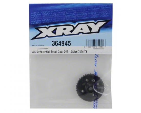 XRay Aluminium Diff. Bevel Gear 35T - 7075 T6 Hard Coated ** CLEARANCE **
