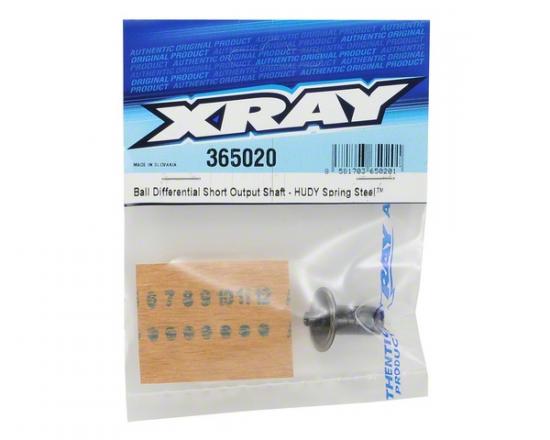 XRay Ball Differential Short Output Shaft - Hudy Spring Steel
