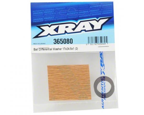 XRay Ball Diff Washer 17 X 24.5 X 1 (2)