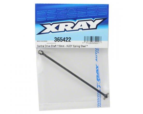 XRay Central Drive Shaft 116mm - Hudy Spring Steel