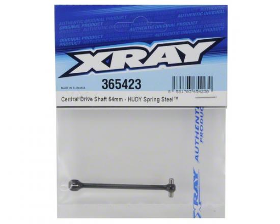 XRay Central Drive Shaft 64mm - Hudy Spring Steel