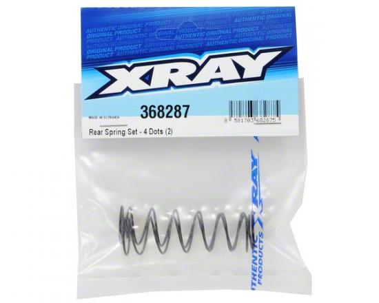 XRay Rear Spring Set - 4 Dots (2)