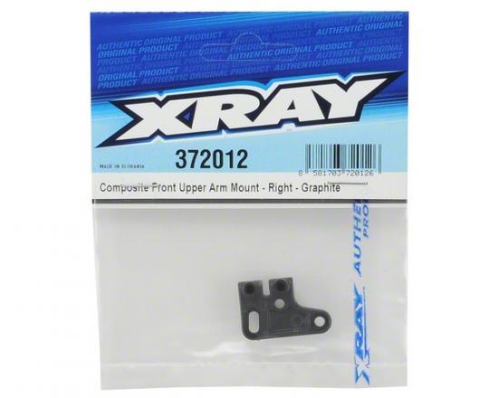 XRay Composite Front Upper Arm Mount - Right - Graphite