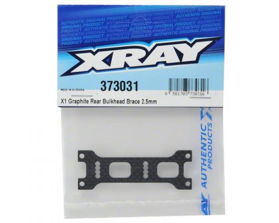XRay X1 Graphite Rear Bulkhead Brace