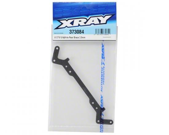 XRay X1215 Rear Brace - Graphite 2.5mm