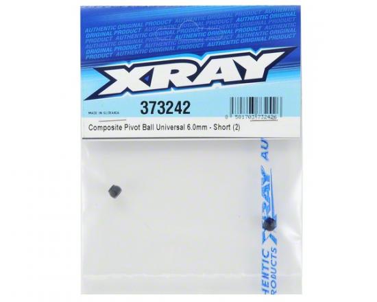 XRay Composite Pivotball Universal 6.0 mm - Short (2) ** CLEARANCE **