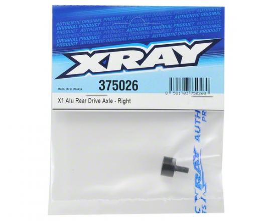 XRay X1 Aluminium Rear Drive Axle - Right