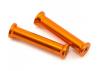XRay Aluminium Mount 26.5mm - Orange (2)