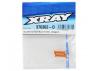 XRay Aluminium Antenna Holder Mount 21.0mm - Orange (2)