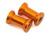 XRay Aluminium Mount 10.8mm - Orange (2)