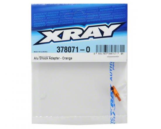 XRay Aluminium Shock Adapter - Orange