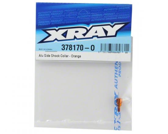 XRay Aluminium Side Shock Collar - Orange