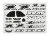 XRay X1 Sticker For Body - White