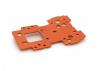 Bulkhead Lower Plate 2.5mm (Flux/Orange)