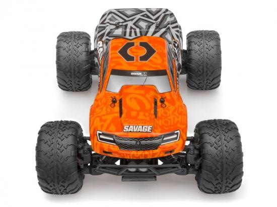 GT-2XS Painted Truck Body (Orange/Grey)