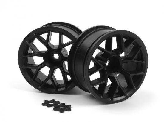 HPI RTR Wheel 26mm Black (9mm Offset/2Pcs)