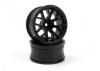 HPI RTR Wheel 26mm Black (9mm Offset/2Pcs)