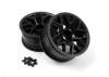 HPI RTR Wheel 26mm Black (9mm Offset/2Pcs)