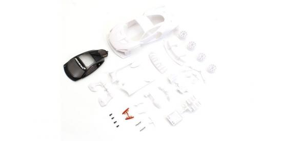 KYOSHO Bodyshell McLaren Senna GTR Mini-Z + 2WD Rims (White Body)