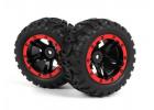 Slyder MT Wheels/Tires Assembled (Black/Red) ** CLEARANCE **