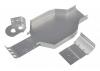 Team Associated RC10CC Chassis /Nose Plate/Motor Mount Silver
