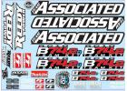 Team Associated RC10B74.2 Decal Sheet