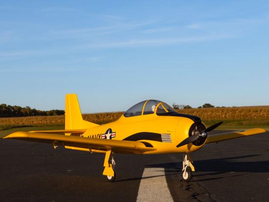 E Flite Carbon Z T-28 Trojan 2.0m - BNF Basic AS3X