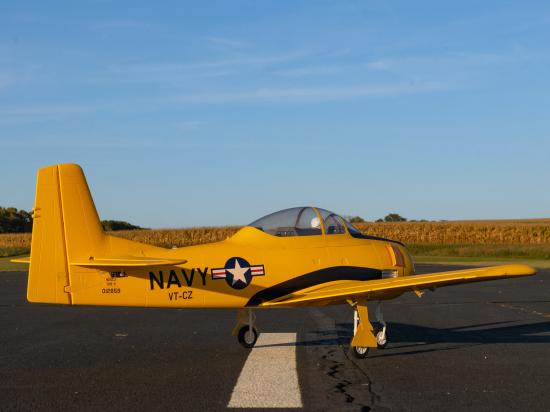 E Flite Carbon Z T-28 Trojan 2.0m - BNF Basic AS3X