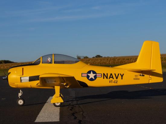 E Flite Carbon Z T-28 Trojan 2.0m - BNF Basic AS3X